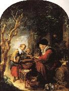 Gerrit Dou The Fritter Seller oil painting artist